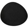 Farfurie pentru desert HARUKI - negru, Modern, ceramică (22,8/20,1/2,2cm) - Mömax