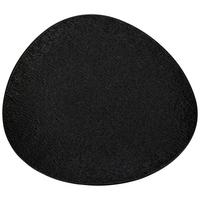 Farfurie pentru desert HARUKI - negru, Modern, ceramică (22,8/20,1/2,2cm) - Mömax