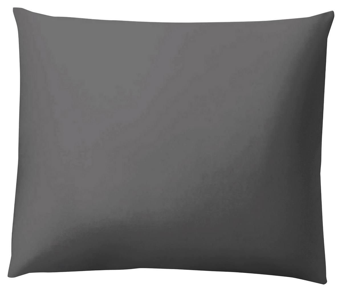 KOPFKISSENBEZUG MARYS - Anthrazit, Modern, Textil (50/70cm) - Mary's