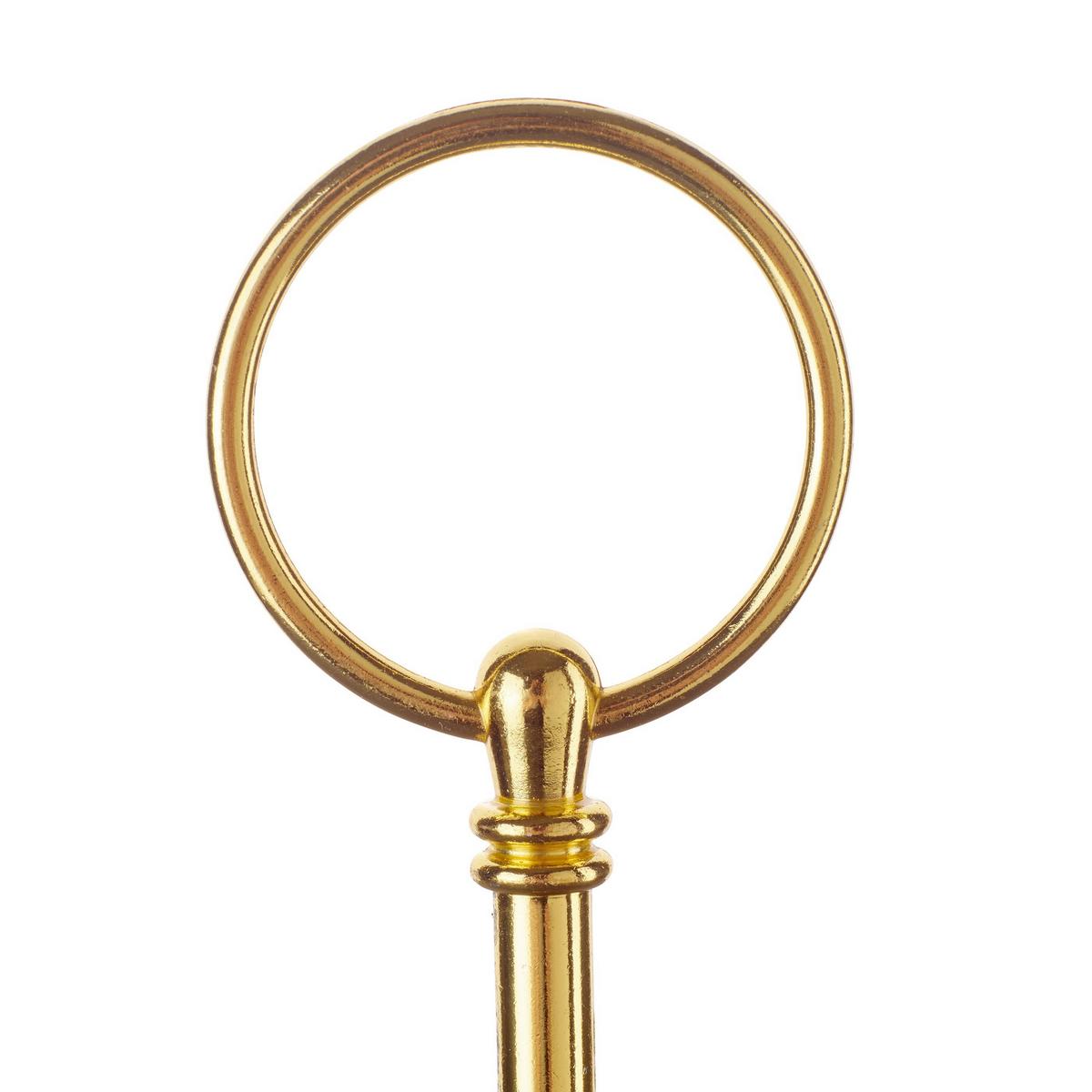 Suport brioșe 2 etaje - auriu, Basics, metal/piatră (30/25/40cm) - Echtwerk