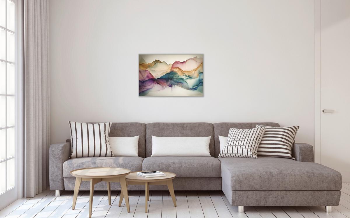 Keilrahmenbild Harald diverse Motive - Violett, Basics, Holz (116/76/2,1cm) - Mömax