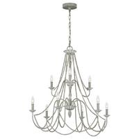 Luster Maryville Fe-Maryville9 - svijetlo siva, Konvencionalno, drvo/metal (81.3/93.4cm) - Elstead Lighting