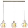 HÄNGLAMPA RENI - champagne/multicolor, Modern, metall/glas (86/18/120cm)