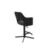 BARPALL VALLETTA - svart/antracit, Klassisk, metall/textil (57/92-119/52cm) - Premium Living