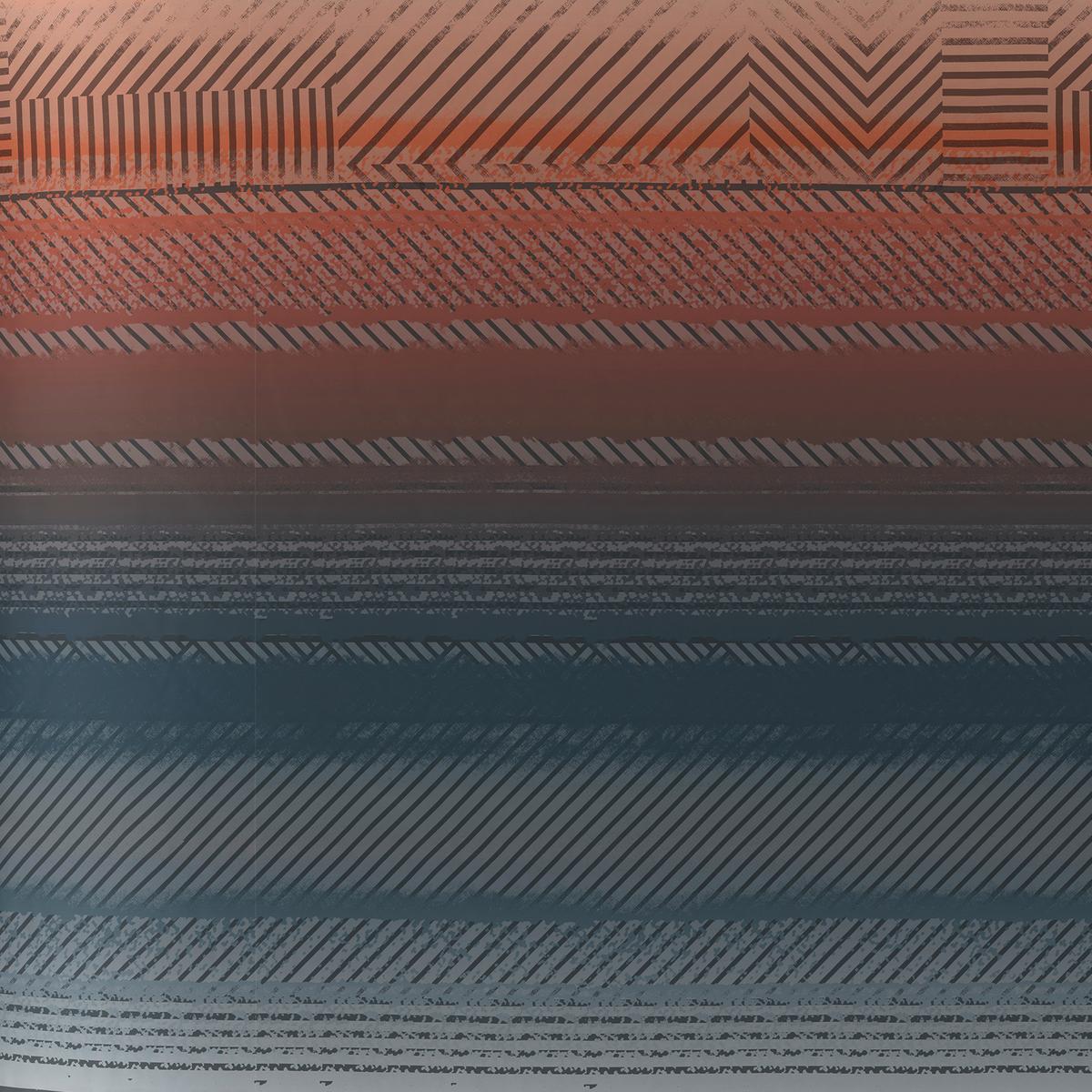 Bettwäsche Bruno XL ca. 155x200cm - Blau/Petrol, MODERN, Textil (155/220cm) - Premium Living