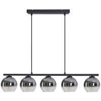 LAMPA WISZĄCA BRINDISI - czarny, Basics, szkło (83/13/150cm) - Novel