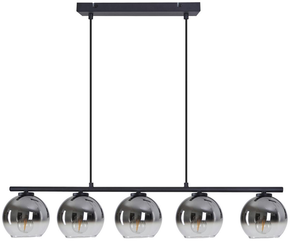 LAMPA WISZĄCA BRINDISI - czarny, Basics, szkło (83/13/150cm) - Novel