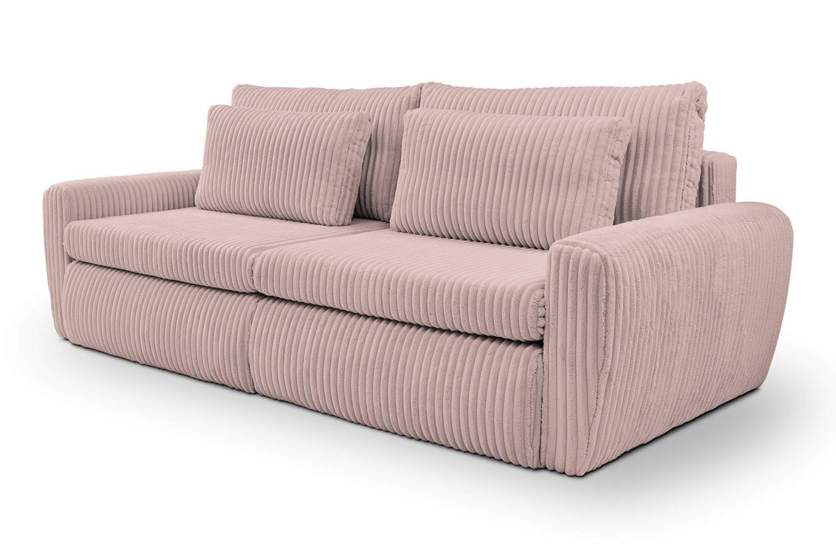 Trosjed Na Razvlačenje Mevi - ružičasta, Moderno (240/72-90/120cm) - Modern Living