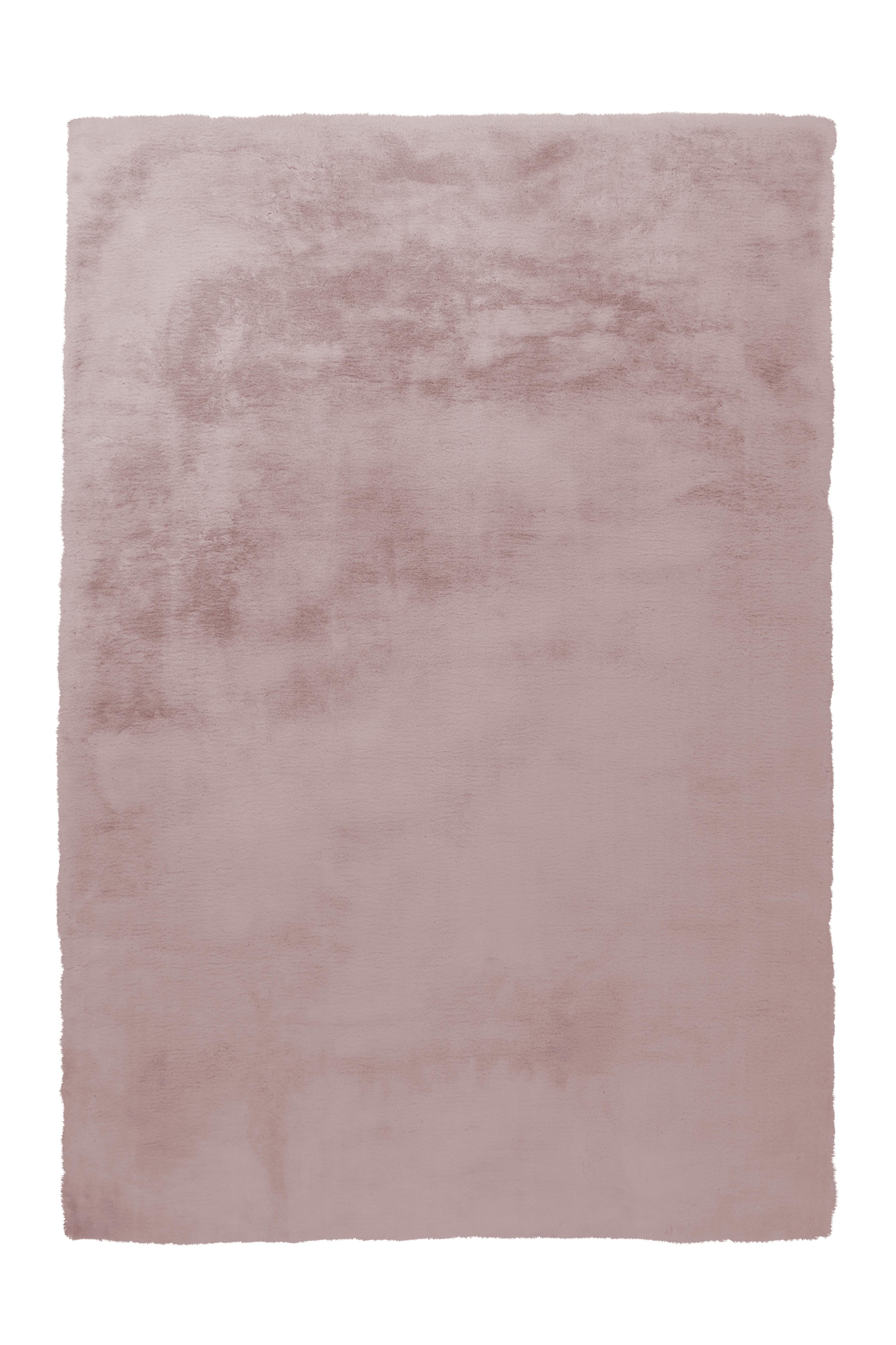 Hochflorteppich Boird-180-280-E Rabbit - Rosa, Trend, Textil (180/280cm) - Kayoom