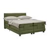 Boxspringbett Dixon Olivgrün - Schwarz/Olivgrün, Konventionell, Holz/Holzwerkstoff (180/200cm) - Premium Living