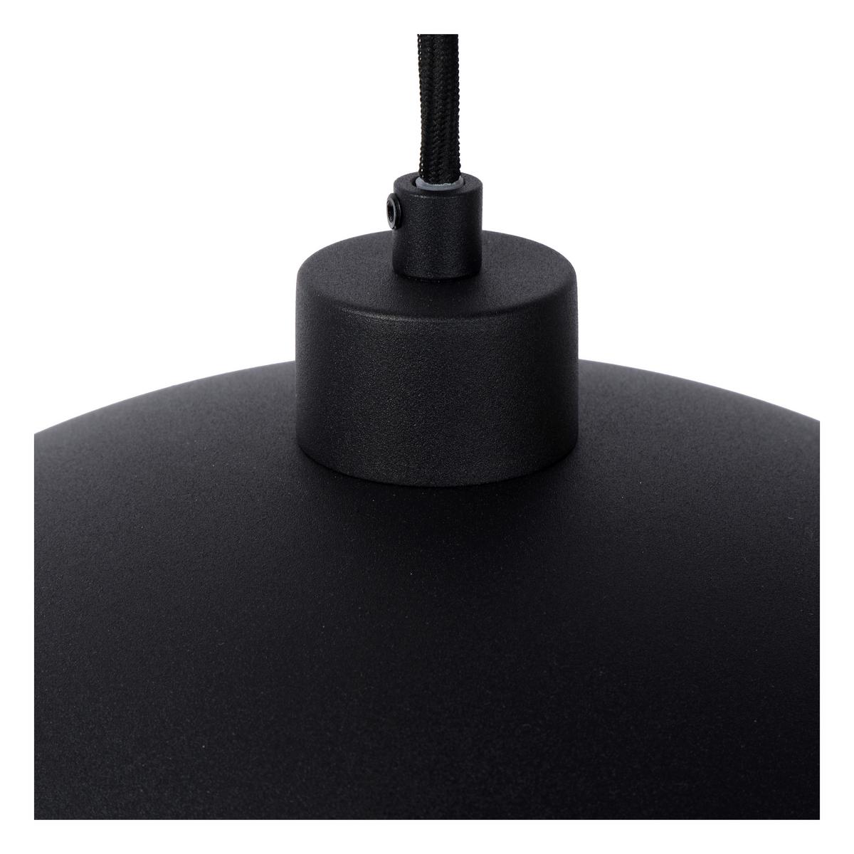 LAMPA WISZĄCA 45496/01/30 SIEMON - czarny, Design, metal (40/150cm) - Lucide