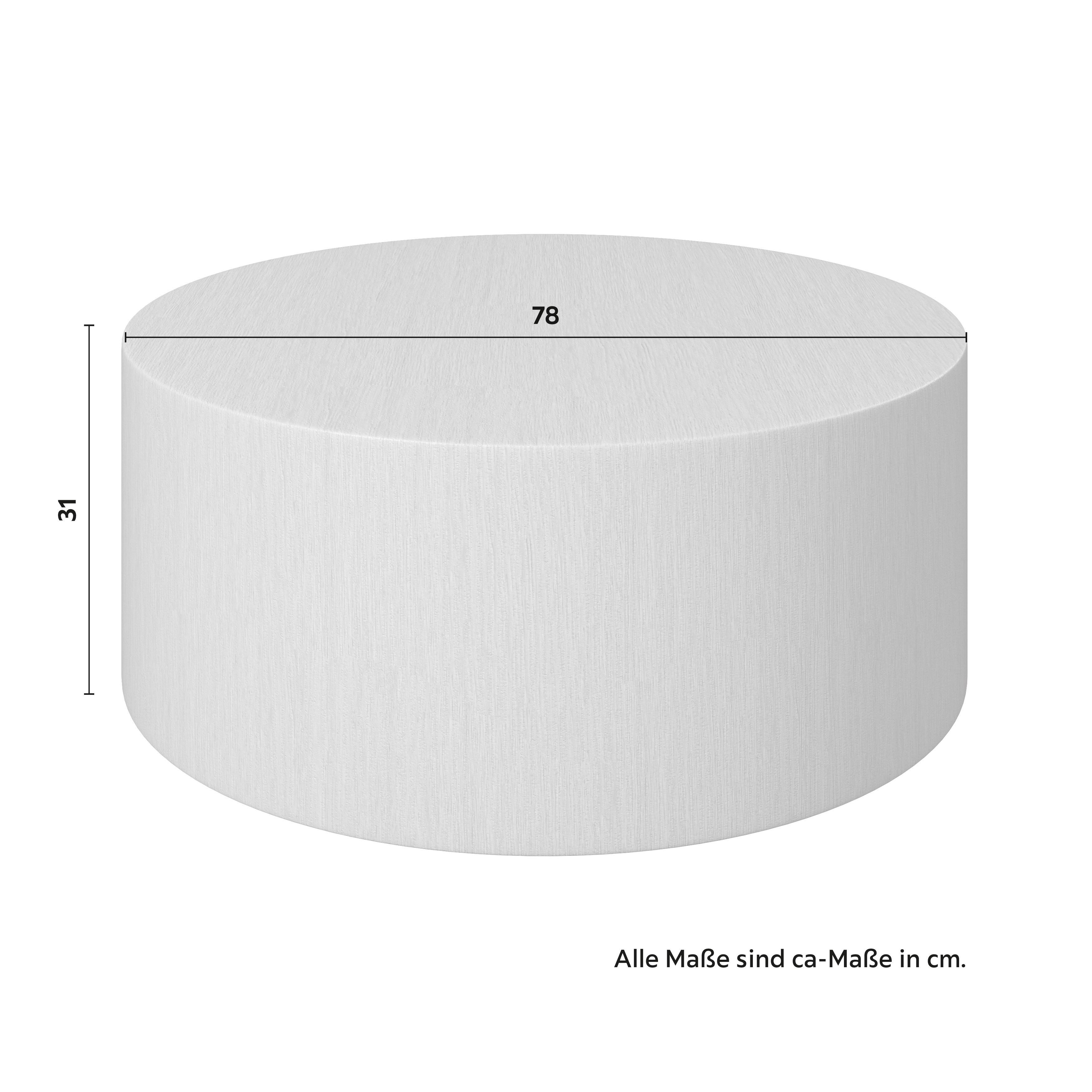 SOFFBORD LUCY - ekfärgad, Modern, trämaterial/trä (78/31cm) - Bessagi Home