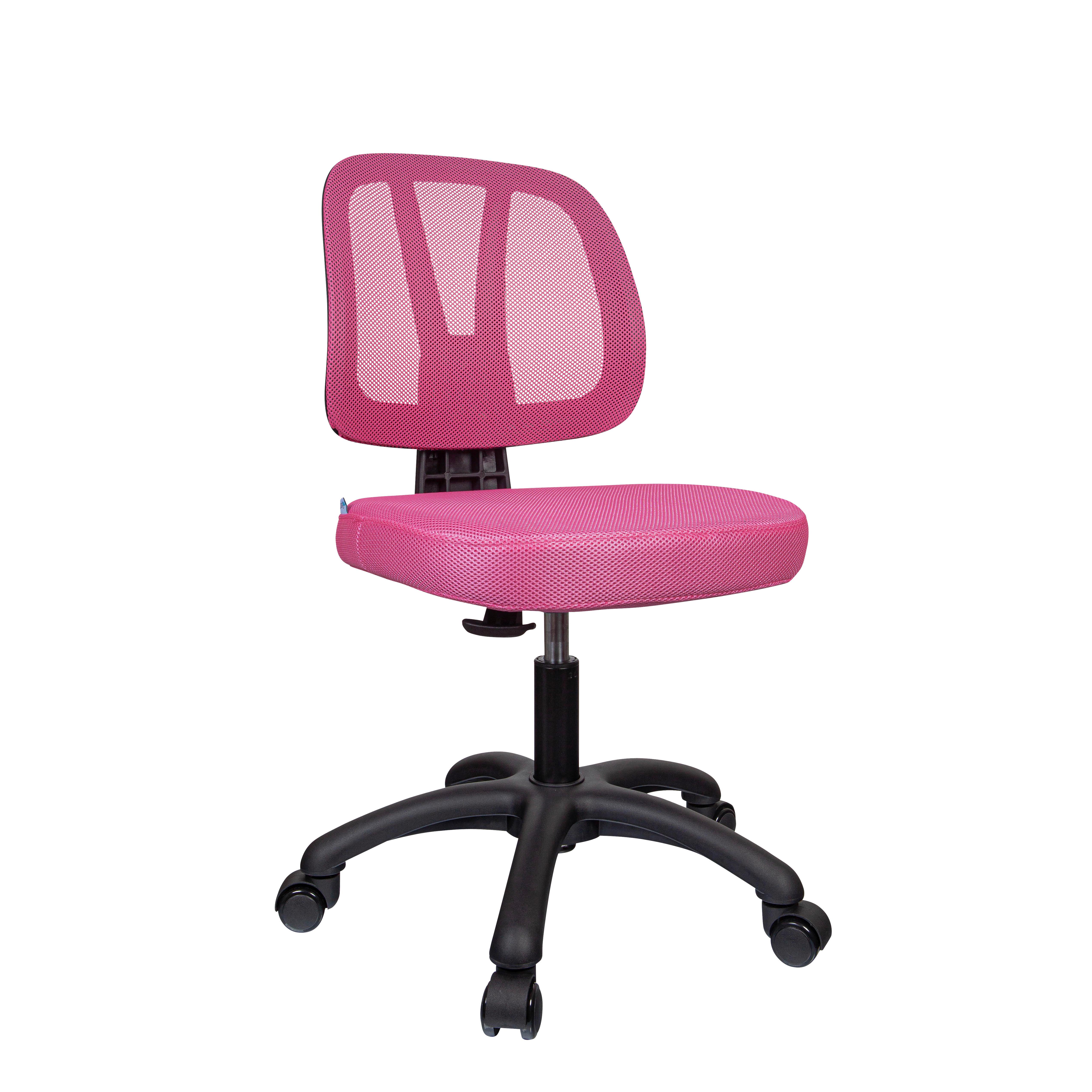 Otroški Vrtljivi Stol Kid Yu 200, Roza - roza, Basics, umetna masa/tekstil (46/84/51cm) - MID.YOU