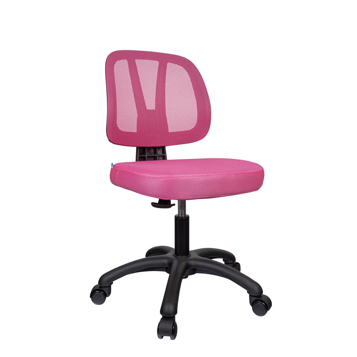 Otroški Vrtljivi Stol Kid Yu 200, Roza - roza, Basics, umetna masa/tekstil (46/84/51cm) - MID.YOU