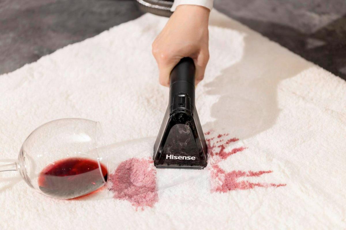 Dampfreiniger Hssc07a - Schwarz, Trend (28,5/30,2/33,0cm) - Hisense