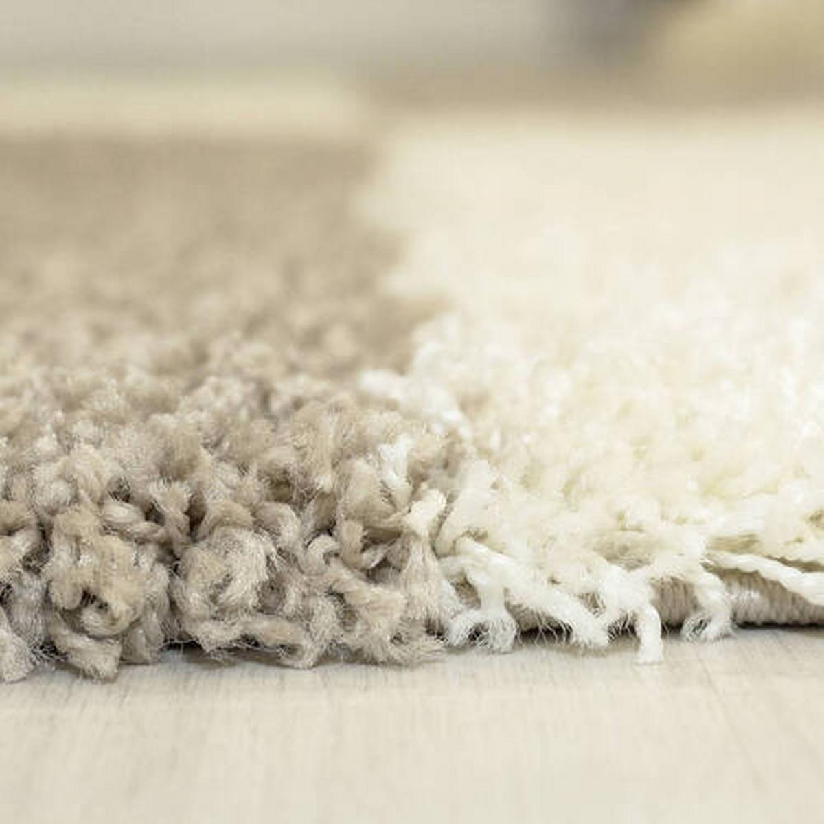 Hochflorteppich Gala Beige Ø ca. 160cm - Beige, Design, Textil (160/160cm) - Novel