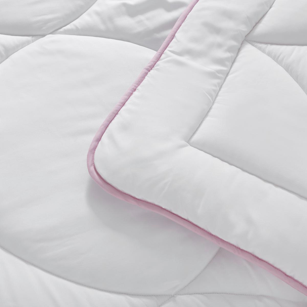 Prošiveni Poplun 135-140/200cm Lavandel - bijela, tekstil (135/140/200cm) - Nadana