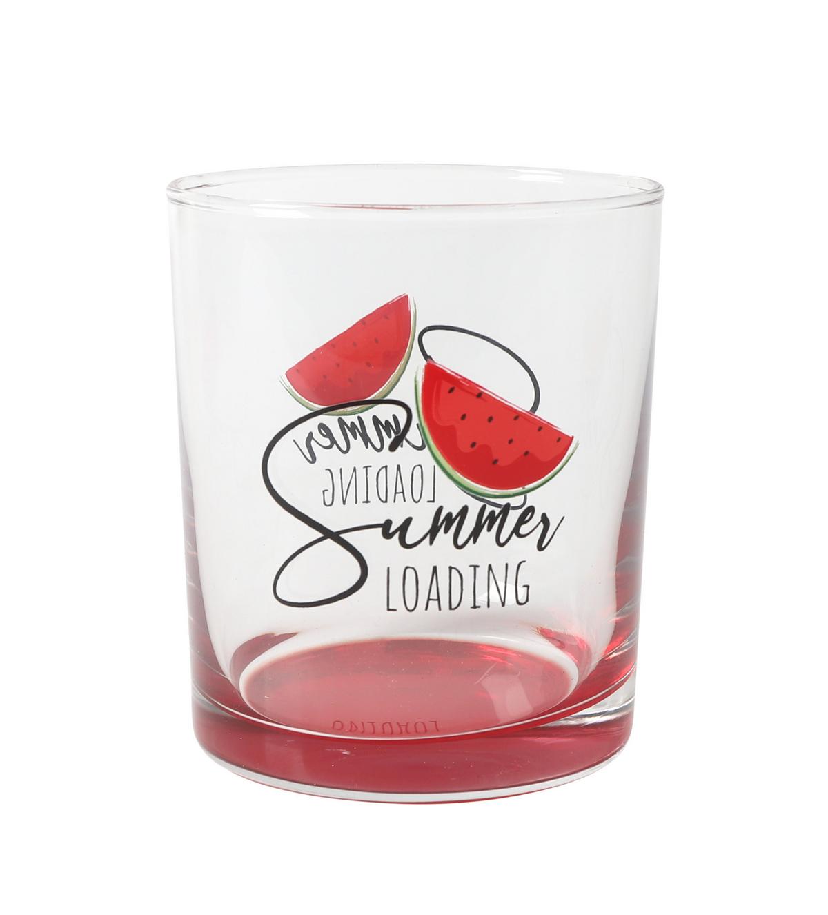 Set de pahare 3/1 Summer, cca. 280 ml - Basics, sticlă (7,4/8,8cm)