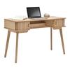 SKRIVBORD SKANDY - naturfärgad, Modern, trämaterial/trä (120/75/48cm) - Premium Living