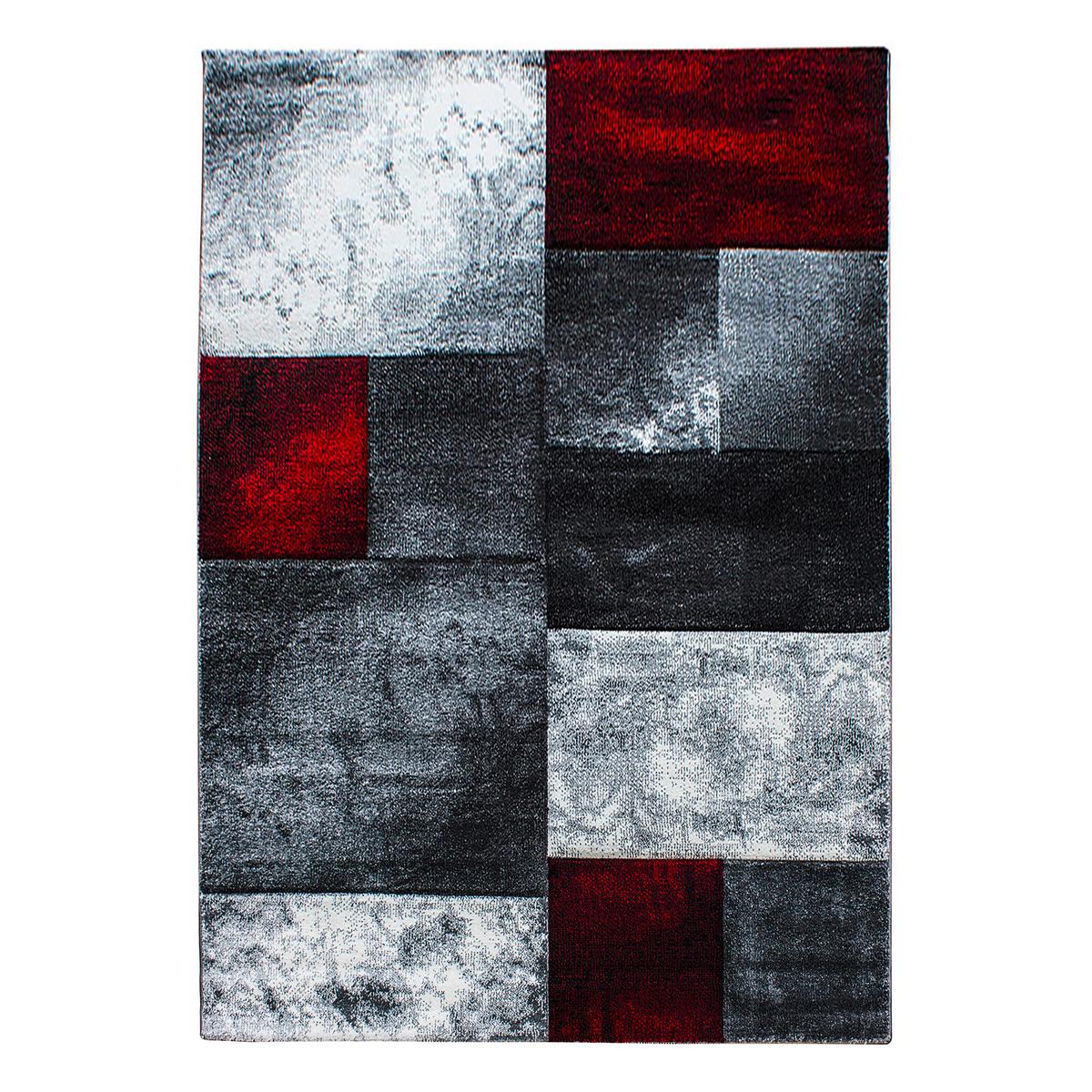 Flachwebeteppich Hawaii Rot ca. 240x340cm - Rot, Design, Textil (240/340cm) - Novel