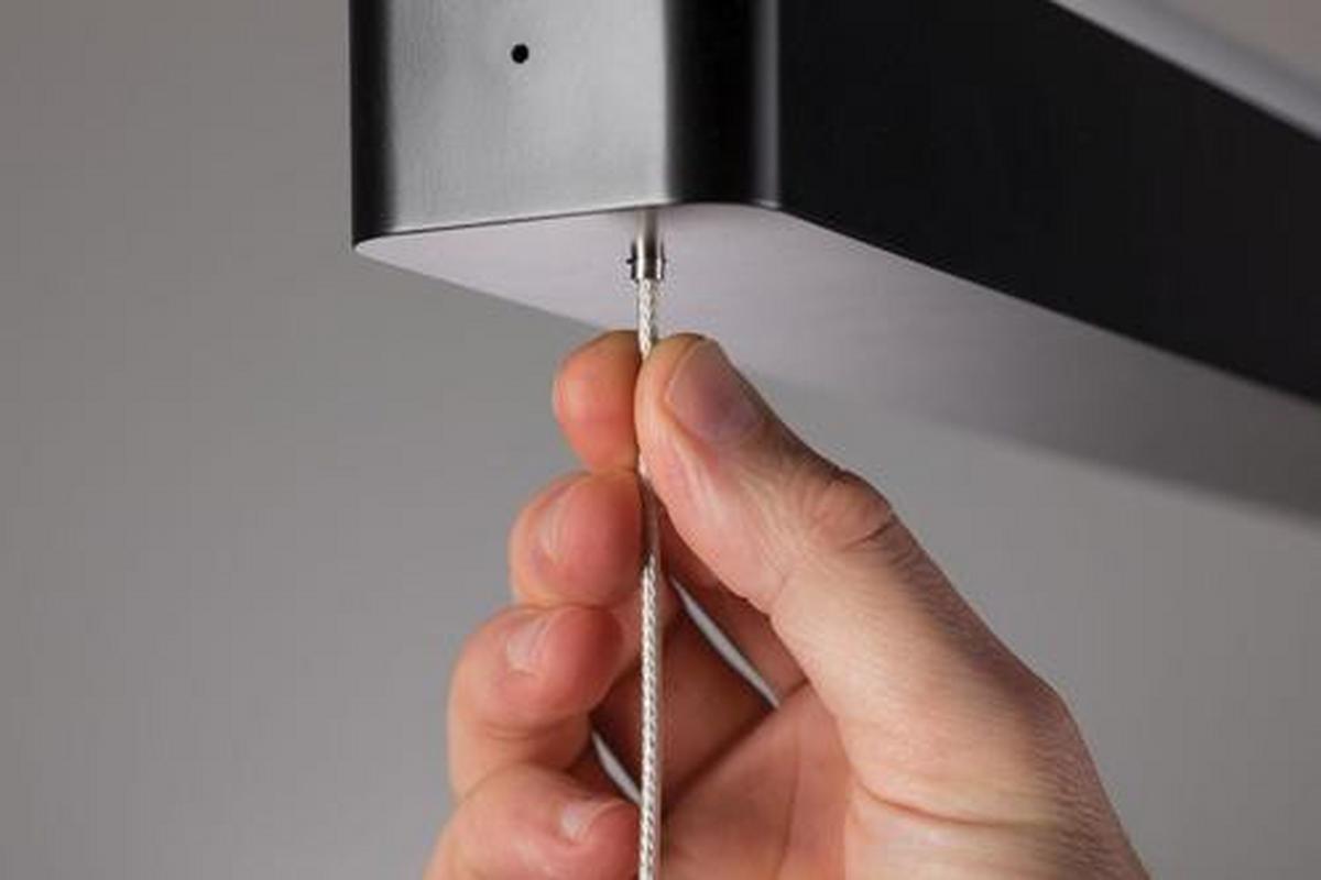 LED-Hängeleuchte Lento max. 42 Watt - Schwarz, Design, Kunststoff/Metall (100/150cm) - Paulmann