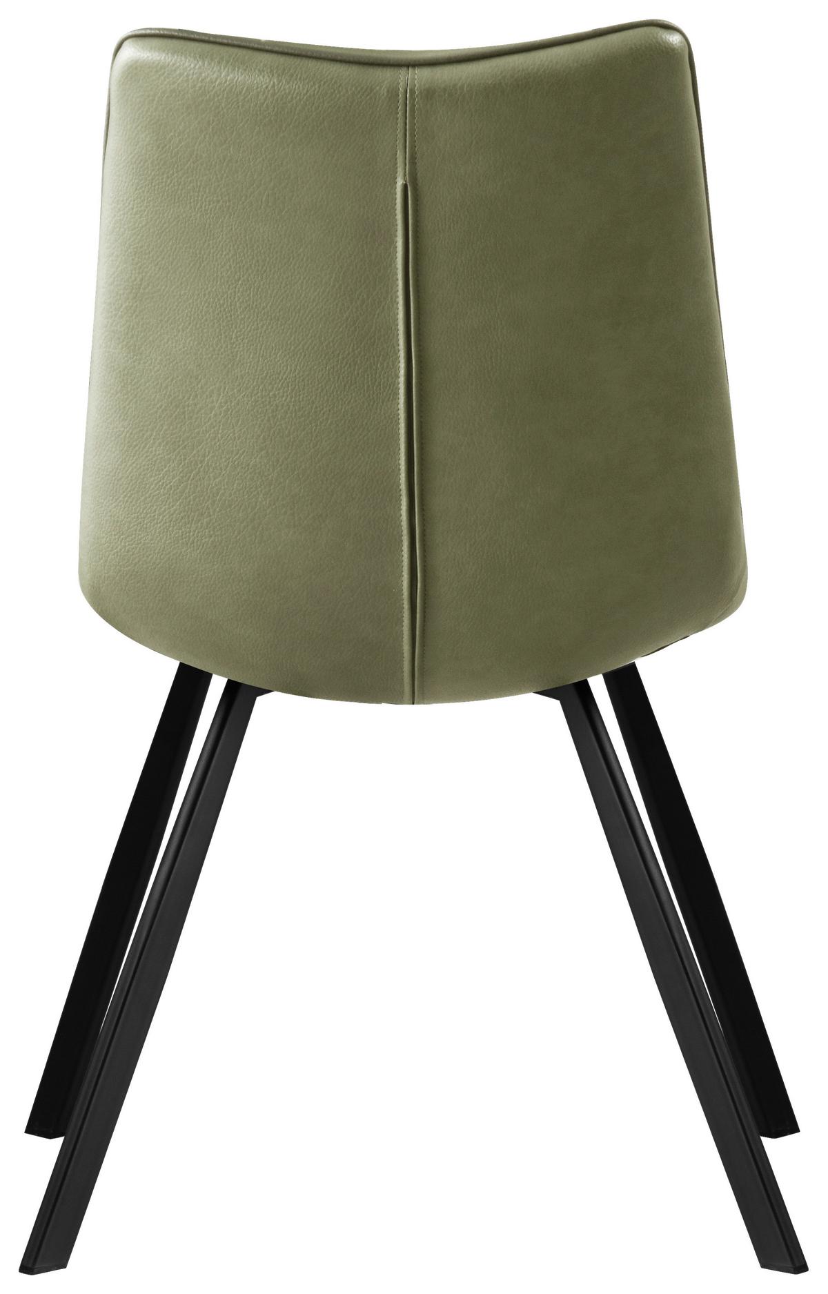 Stolica Bond - zelena/crna, Basics, drvo/metal (47/86/61cm) - Mömax