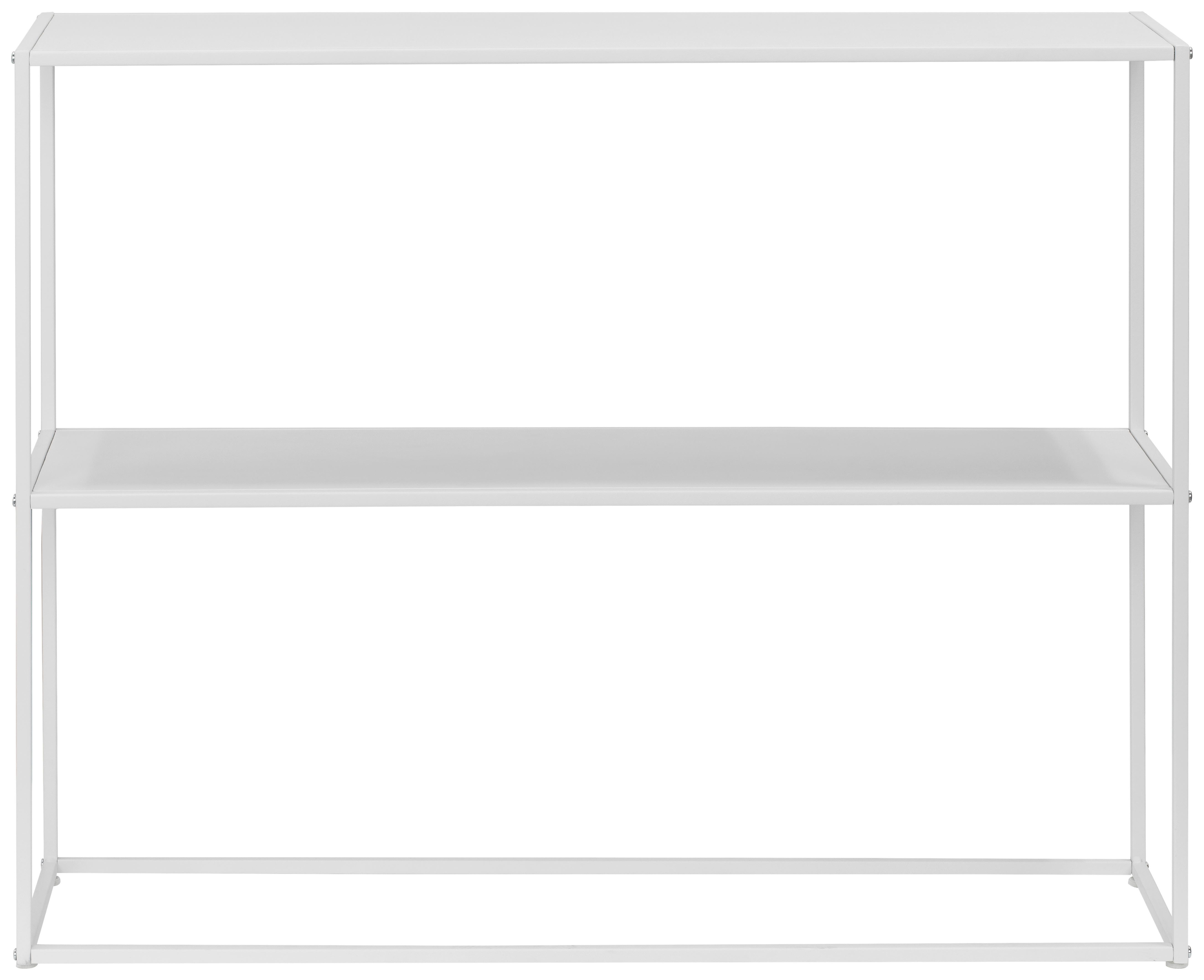 STÓŁ KONSOLA BREDA - biały, Modern, metal (100/79/29cm) - PBJ