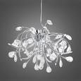 Hängeleuchte Antoinette - Chromfarben, MODERN, Glas/Metall (50/98cm) - PREMIUM LIVING