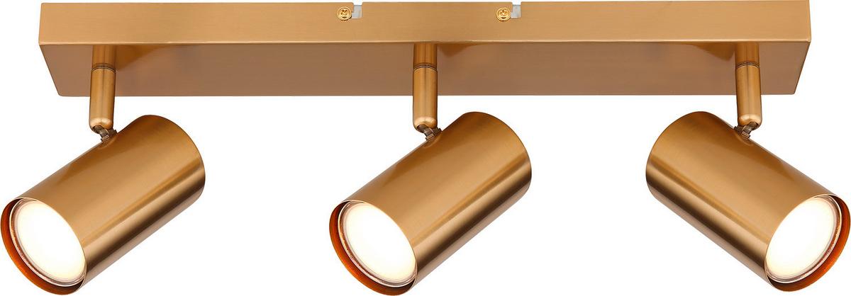 Strahler Robby in Goldfarben max. 25 Watt - Goldfarben, Metall (41/6/13cm) - Globo
