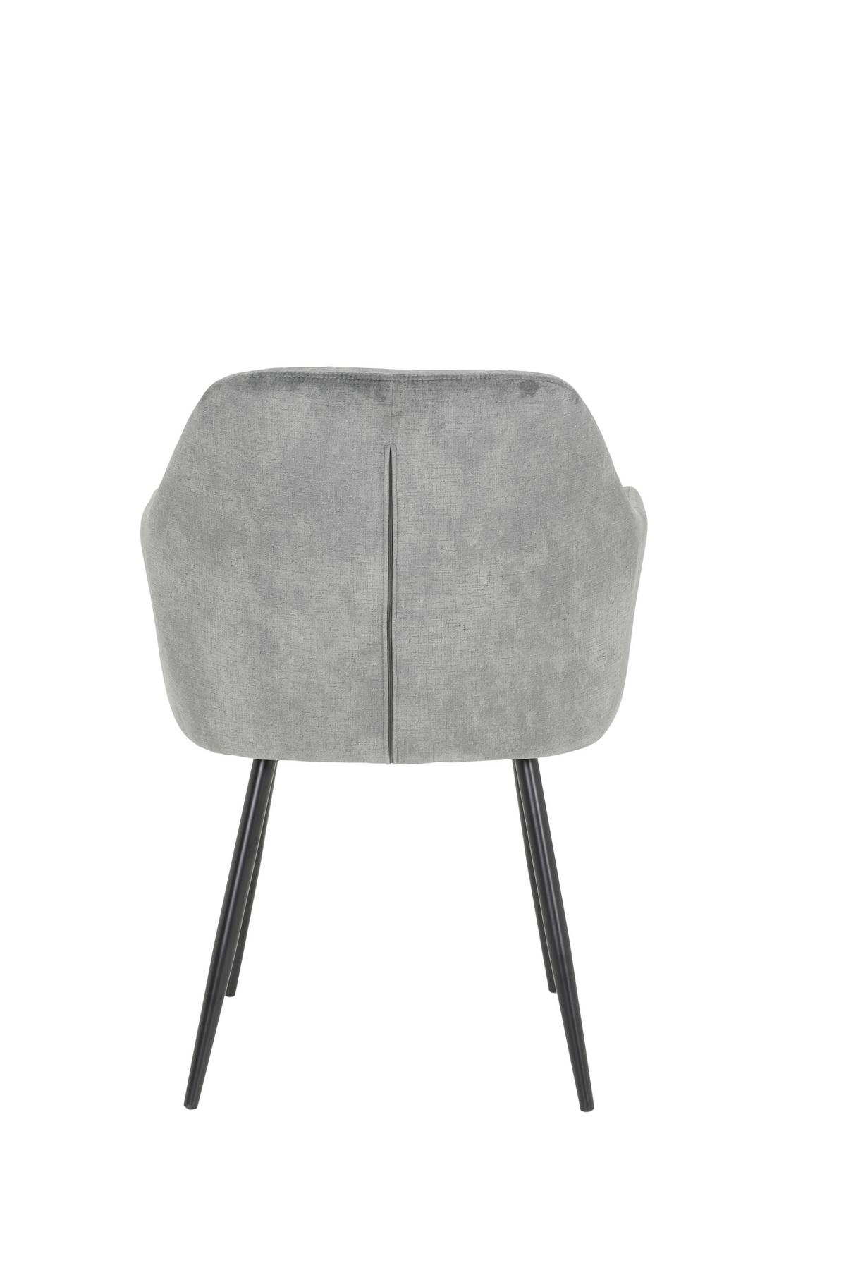 TISCHGRUPPE CLEO I G - Alteiche/Grau, MODERN, Holzwerkstoff/Textil (140/76/90cm) - P & B