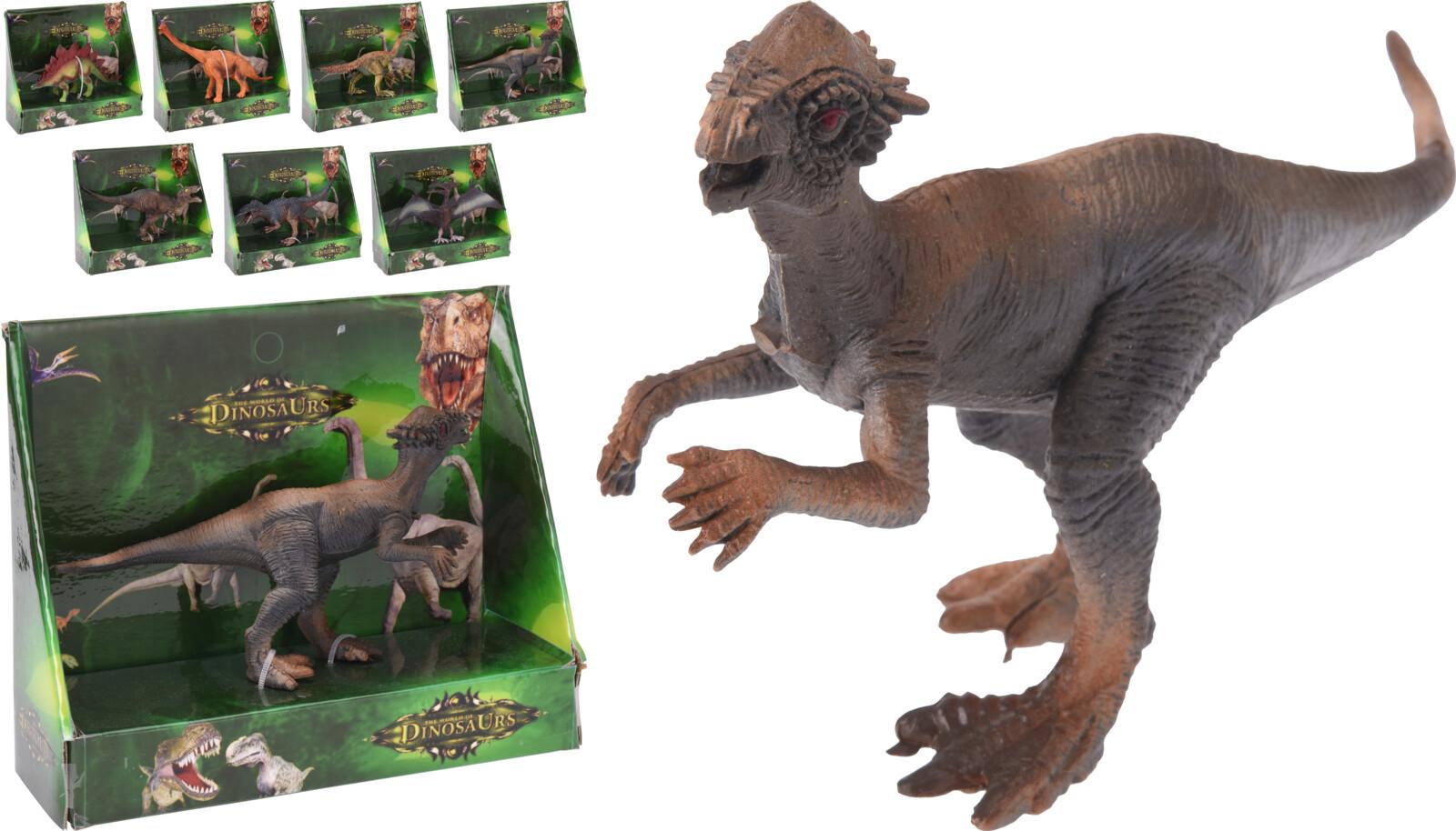 Játékállat Dino - többszínű, műanyag (15cm)