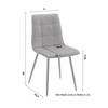STOL NINO -BASED- - brun/svart, Lifestyle, metall/trä (45/88/54,5cm) - Based
