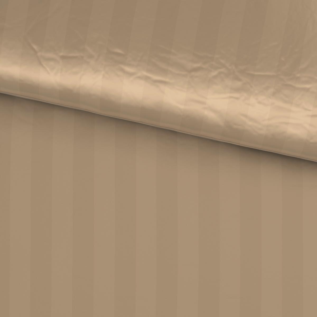 Bettwäsche Xenia Streif XL Beige ca. 155x220cm - Beige, MODERN, Textil (155/220cm) - Premium Living