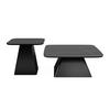 SOFFBORD THIAGO - svart, Modern, trämaterial/sten (55/34/55/34/32/46cm) - Bessagi Home