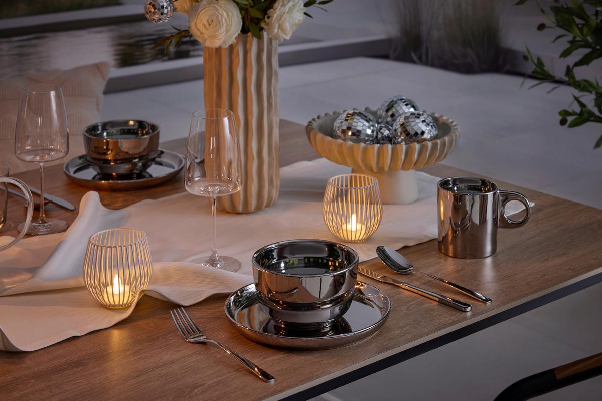 Gläserset Rosemary - Red Klar, 4-teilig - Klar, MODERN, Glas - Mömax