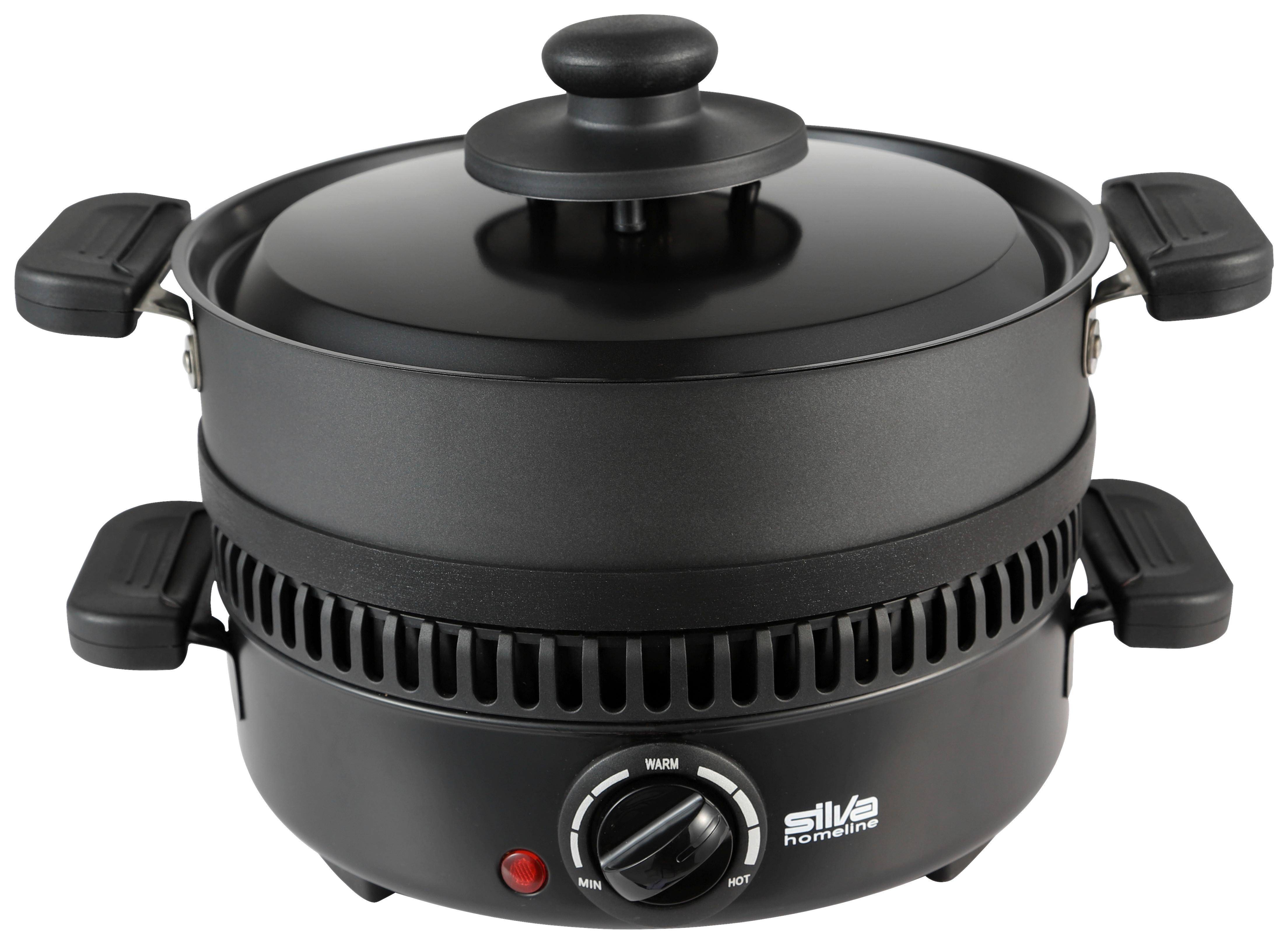 OPIEKACZ WIELOFUNKUNKCYJNY SILVA PK-M 800 - czarny, Konventionell, tworzywo sztuczne (26/25cm) - Silva Schneider