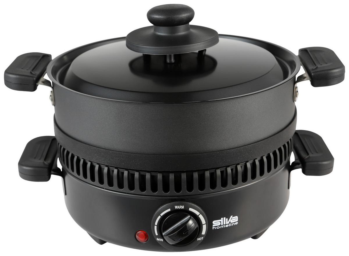 OPIEKACZ WIELOFUNKUNKCYJNY SILVA PK-M 800 - czarny, Konventionell, tworzywo sztuczne (26/25cm) - Silva Schneider