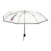 PARAPLY LIVIA - S -EXT- - svart/transparent, Modern, metall/plast (98cm) - Mömax