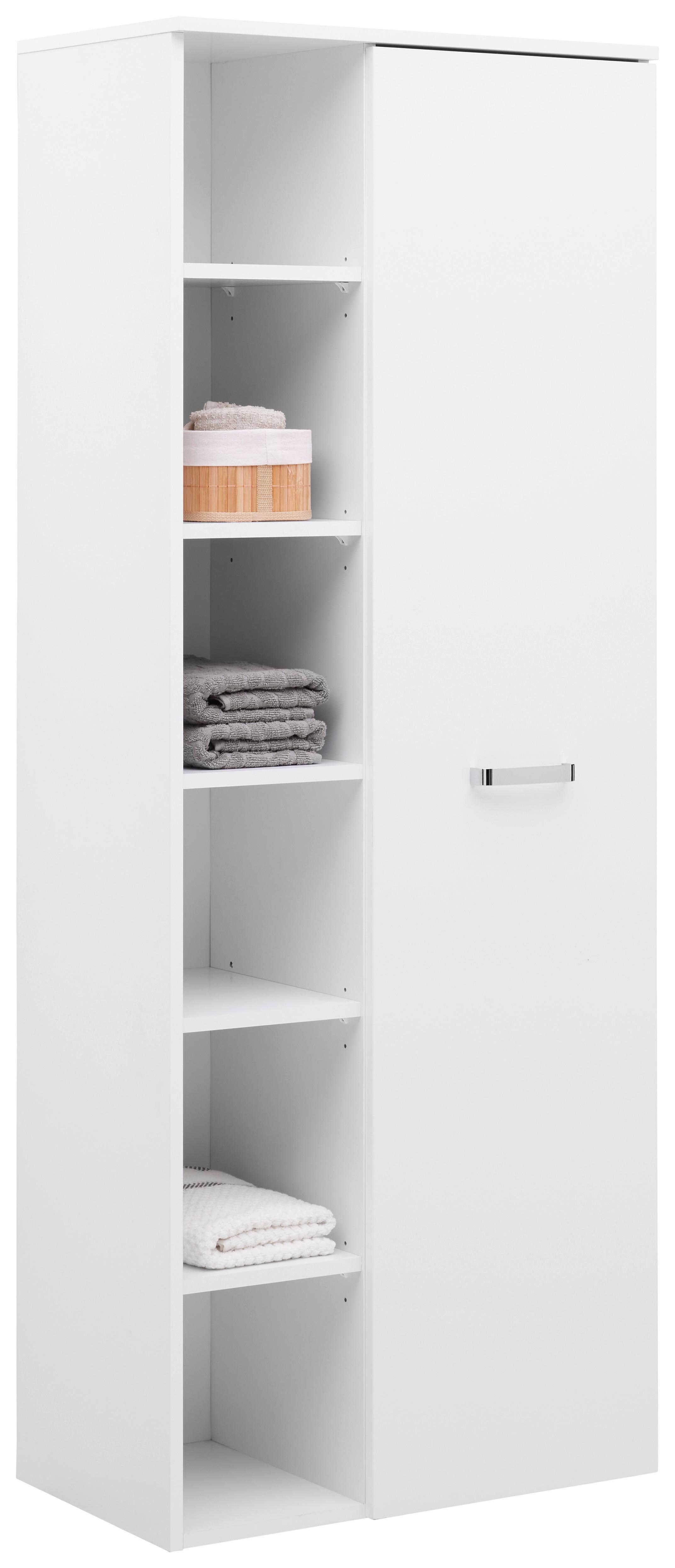 Dulap înalt Fresh - alb, Konventionell, material pe bază de lemn (65/168,5/38,5cm) - Ondega