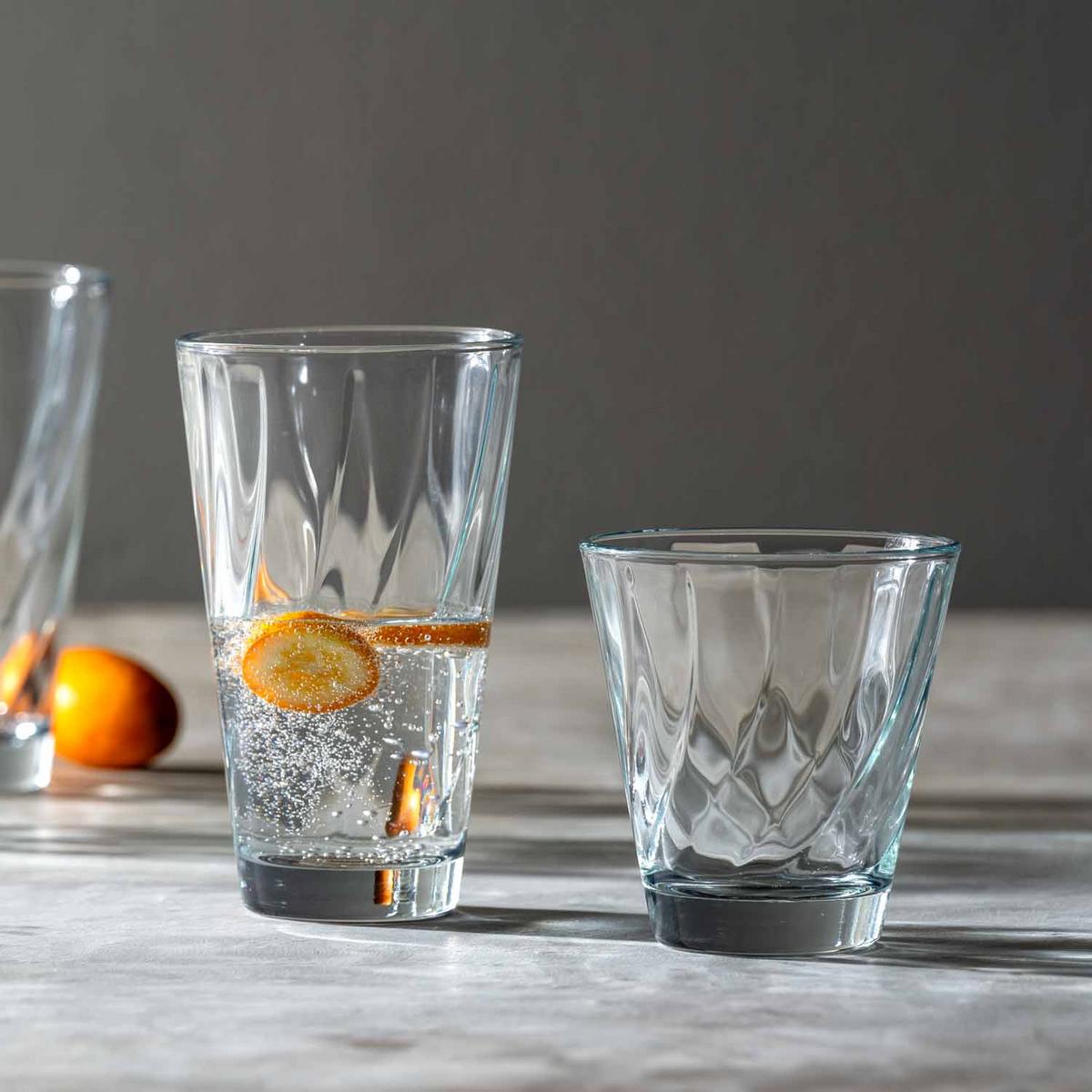 KOMPLET SZKŁA STOŁOWEGO 023592 - przejrzysty, Lifestyle, szkło (26,2/16,5/17,5cm) - Leonardo