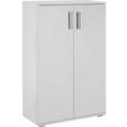 Schuhschrank in Weiß - Weiß, MODERN, Holzwerkstoff/Kunststoff (70/106/34cm) - Mömax modern living
