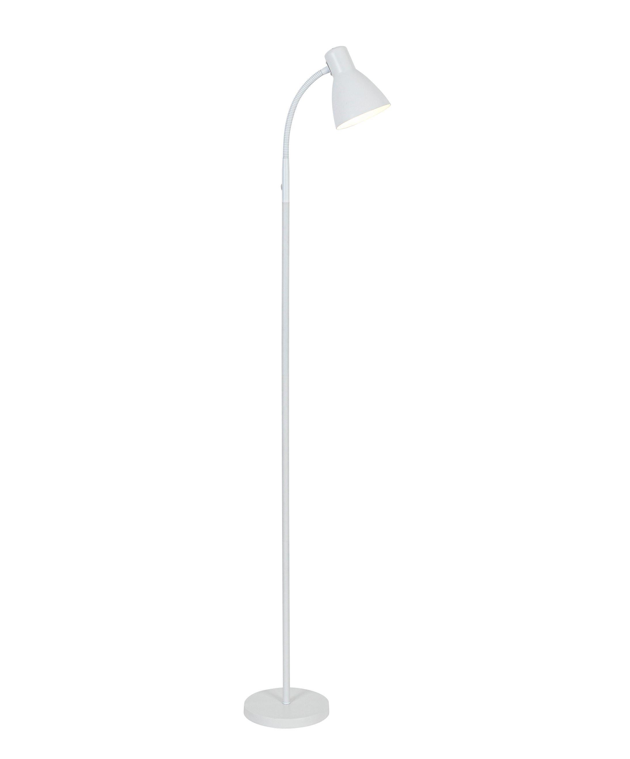Podna Lampa Nomp - bela, Lajfstajl, metal/plastika (18/147cm) - Mömax