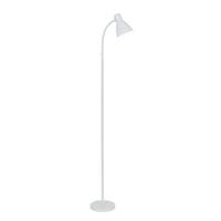 STEHLEUCHTE NOMP - Weiss, Lifestyle, Kunststoff/Metall (18/147cm) - Mömax