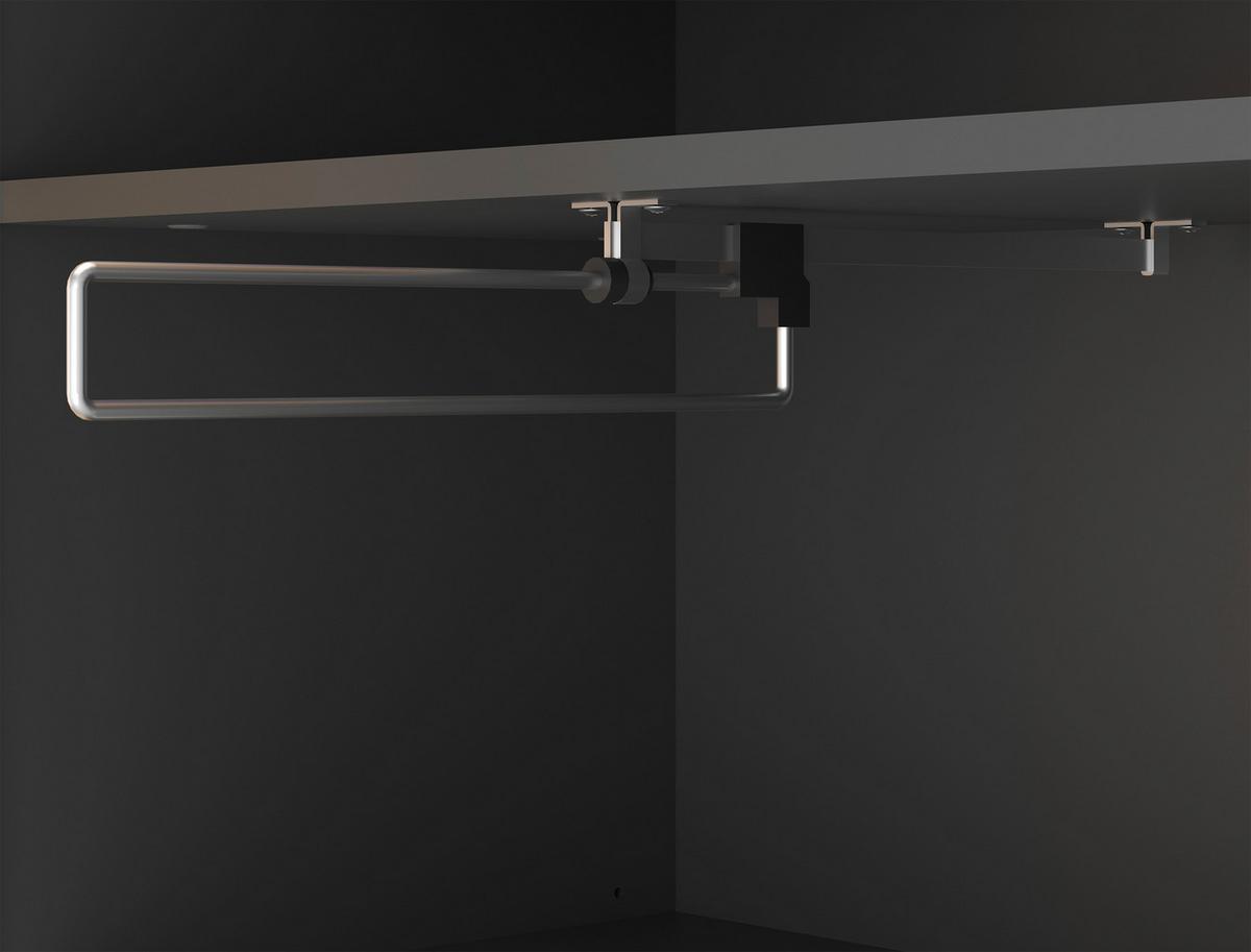 Garderobni Ormar Turino - boje hrasta/hrast Artisan, Moderno, drvni materijal/plastika (65/196,5/40cm) - Modern Living