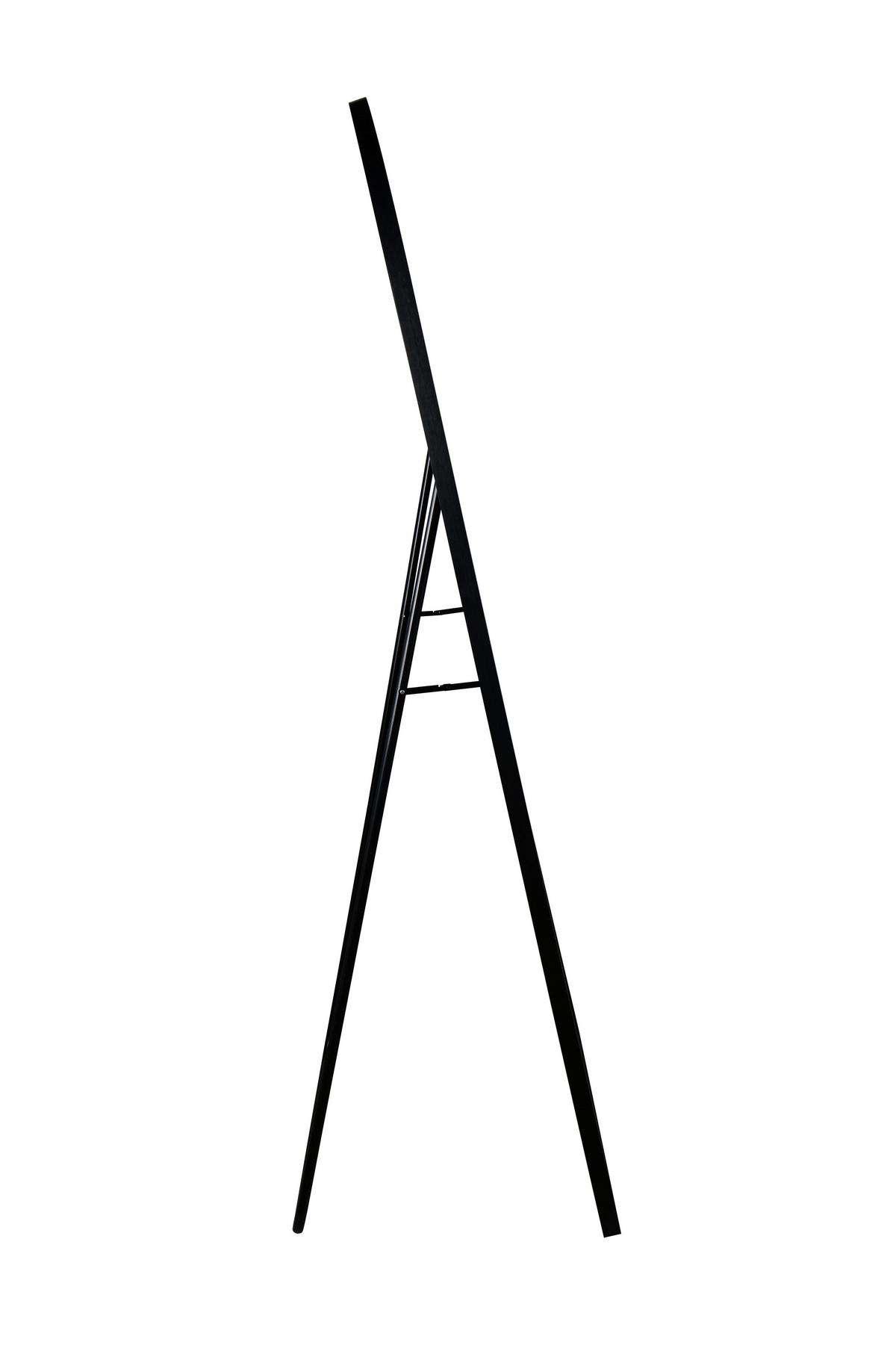 Standspiegel Britt Schwarz - Schwarz, Modern, Glas/Metall (70/170cm) - Mömax