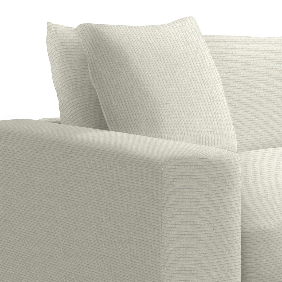 Megasofa Pedro Beige - Beige, MODERN, Holz/Holzwerkstoff (261/83/124cm) - Mömax