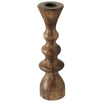 Kerzenhalter Caconda II aus Mangoholz - Naturfarben, Lifestyle, Holz (8/23/8cm) - Premium Living