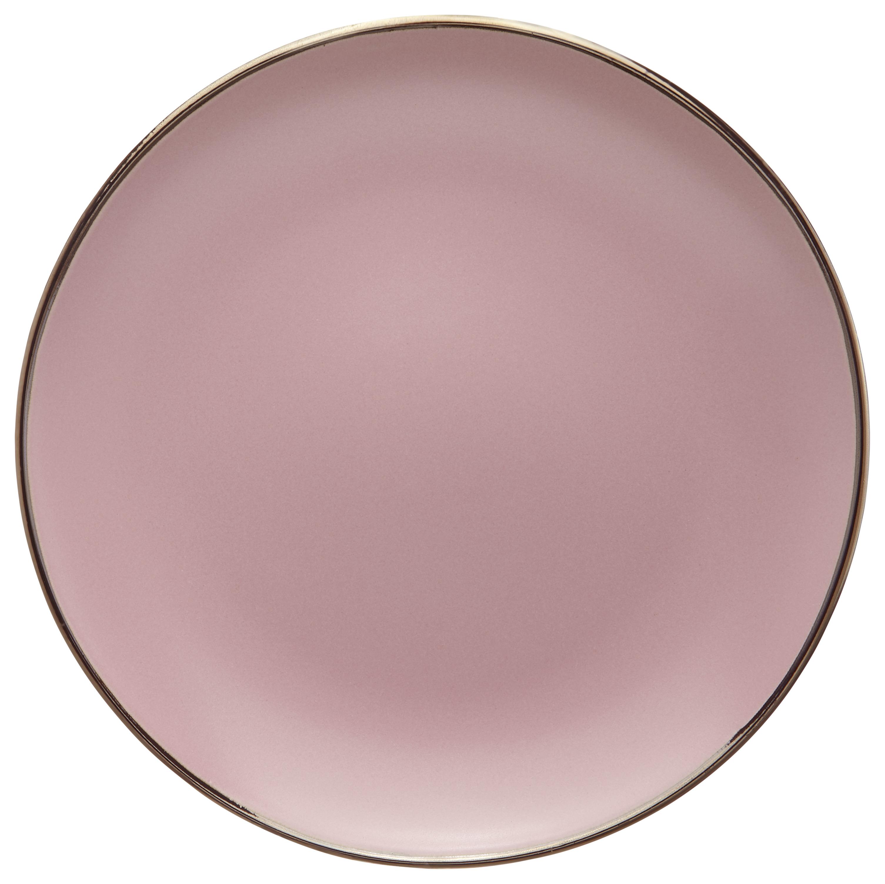 Frühstücksteller Maisie in diversen Farben - Rosa/Grau, MODERN, Keramik (20.4/2.4cm)