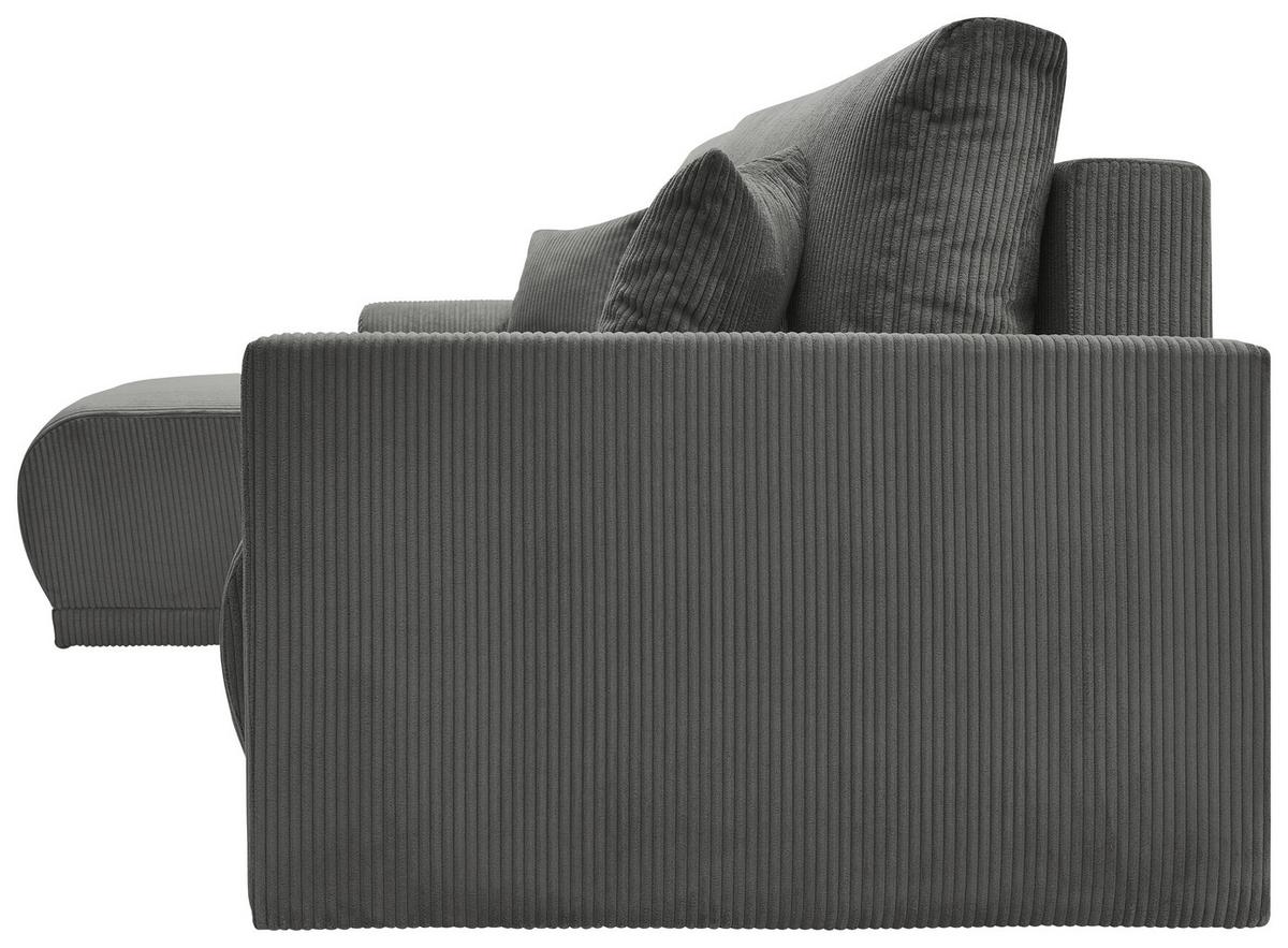 Coltar Kim - gri închis, Modern, lemn (233/146cm) - Modern Living