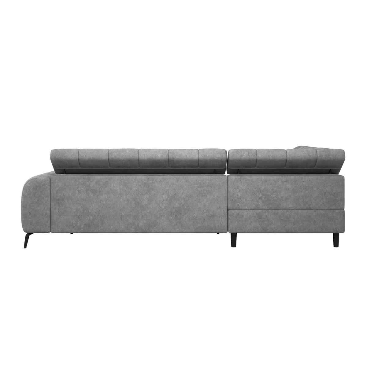 Coltar VOLF - negru/gri, Trend, plastic/textil (203/261cm) - Modern Living